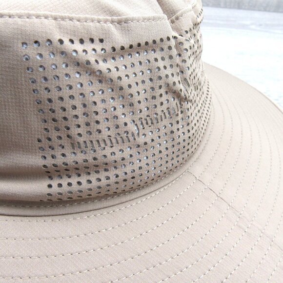 Orvis Wide-Brim Performance Sun Hat Khaki Beige One Size Fit NEW - Picture 6 of 11